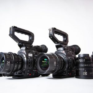 (2x) Canon Eos C300 Mark Ii W: Sigma Cine Ff High Speed Primes