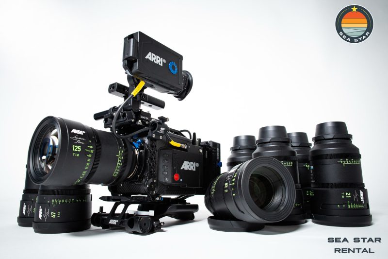 Arri Alexa Mini Lf, Signature Primes 8 Lens Package