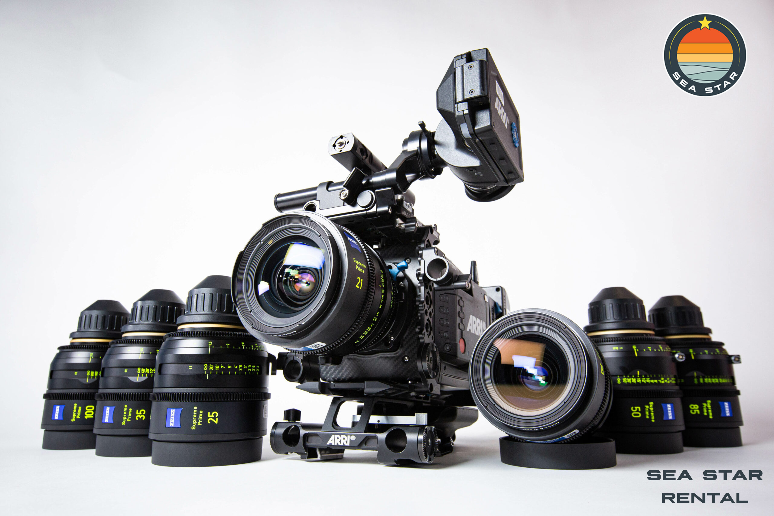 Arri Alexa Mini Lf W: Zeiss Supreme Prime Radiance Set