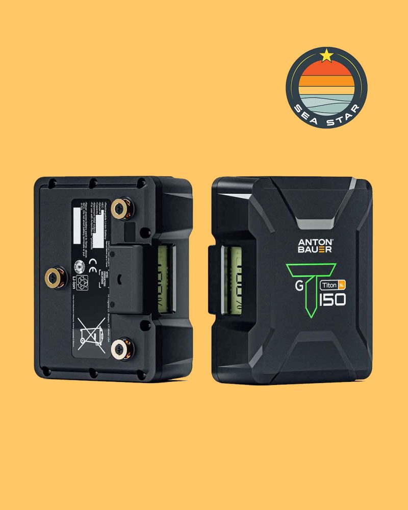 Anton Bauer 150wh Gold Mount Batteries