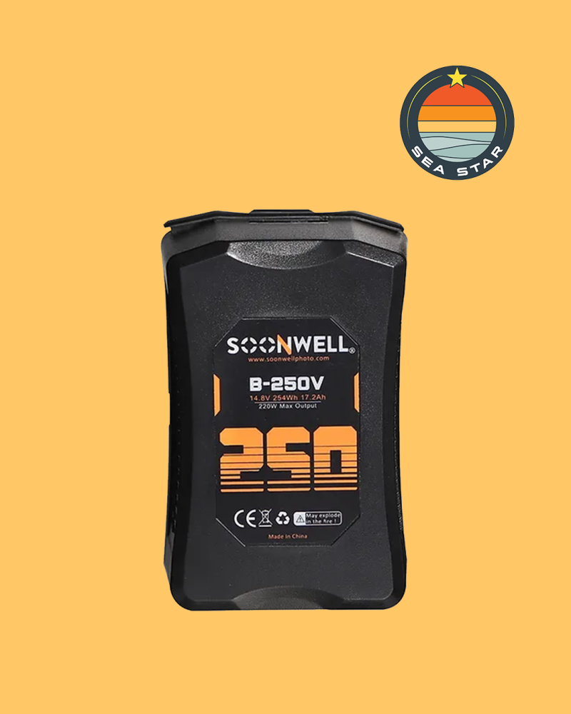 Soonwell 230wh Gold Mount Batteries